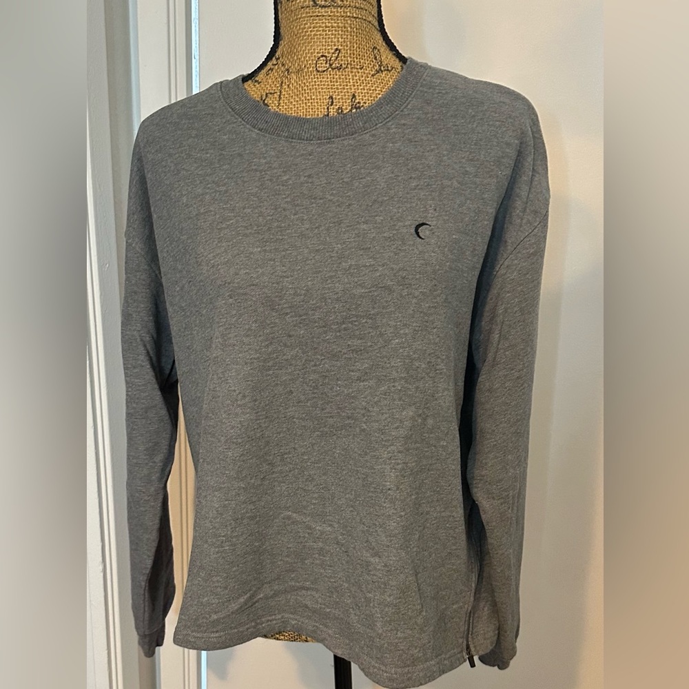 ZYIA Charcoal Crew Neck Sweatshirt